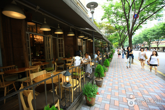 Rue des Cafés Bundang Jeongja-dong (분당 정자동 카페거리)