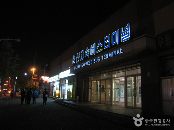 Терминал экспресс-автобусов в Ульсане (울산고속버스터미널)